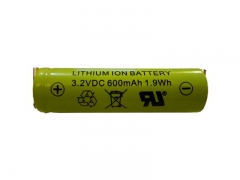 Аккумулятор 3,6в Li Ion 600 mAh