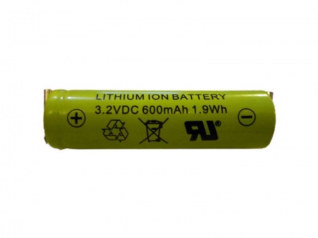 Аккумулятор 3,6в Li Ion 600 mAh