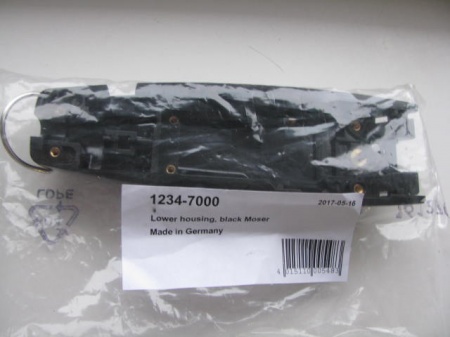 Moser 1234-7000 Нижняя крышка корпуса, Primat 2in1, черная
