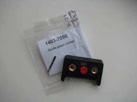 Moser 1403-7090 Планка ножа, черная, с пружиной и штифтом 